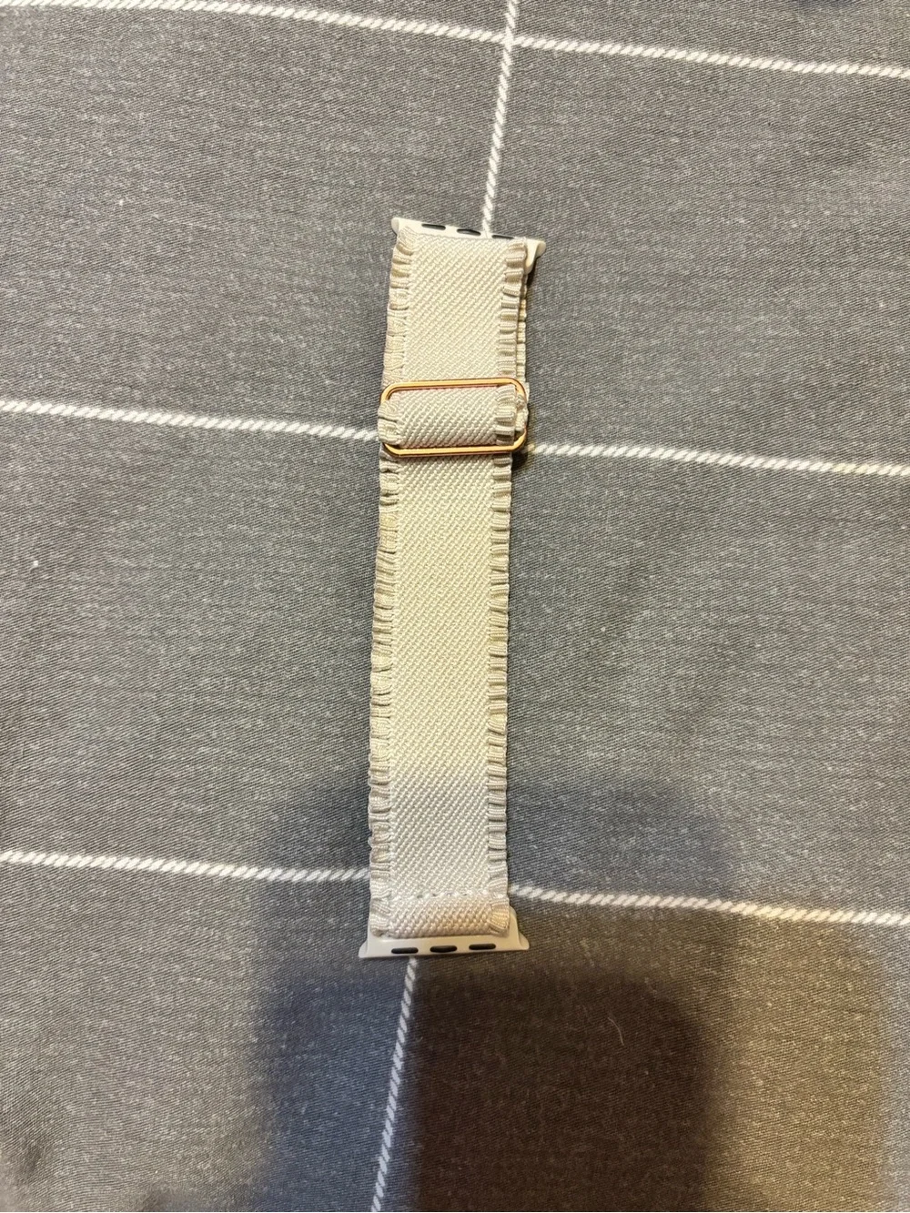 Tan Nylon Apple Watch Band